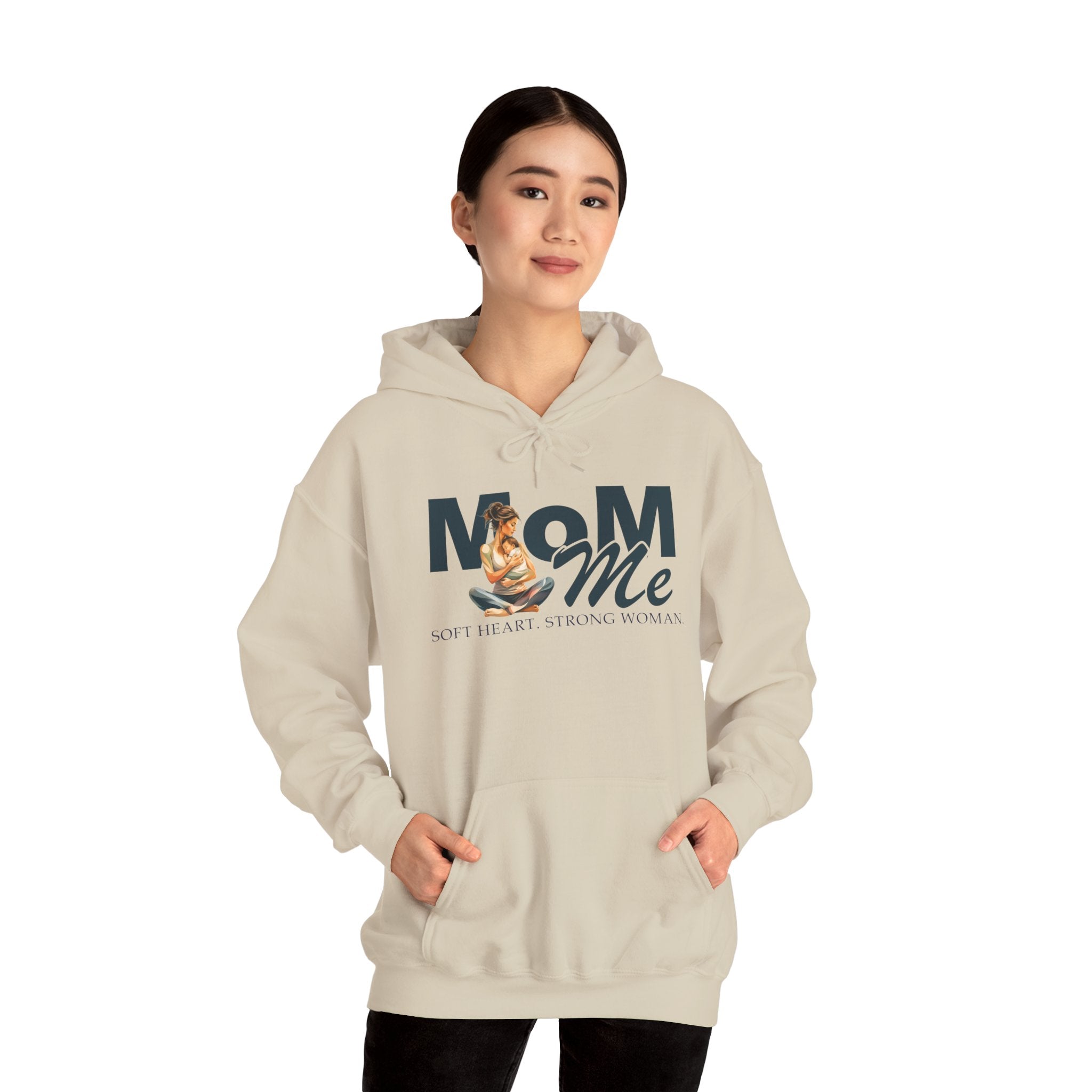 MoM=Me Unisex Heavy Blend™ Hooded Sweatshirt – Soft Heart. Strong Woman.