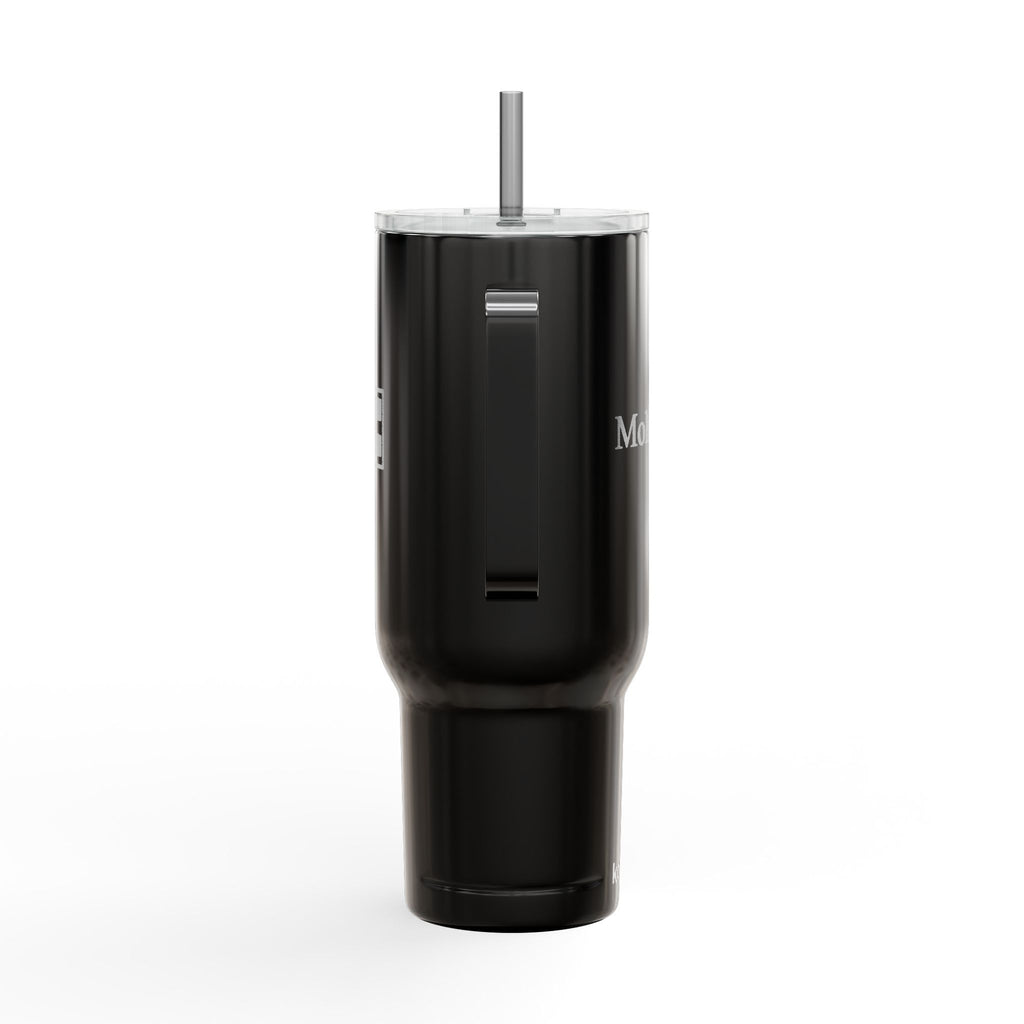 MoM = Me Signature Insulated Tumbler with Lid, 40oz (Engraving)  Because she’s still her — always.