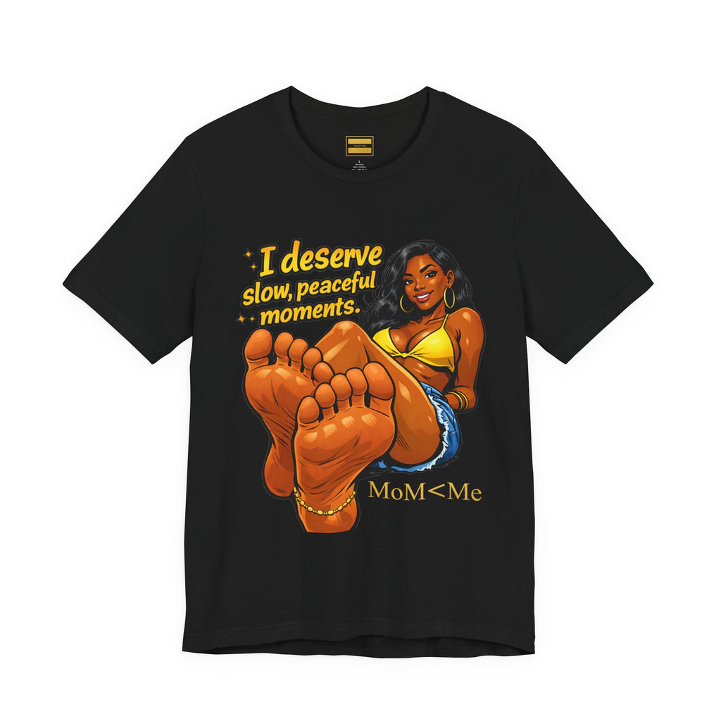 MoM < Me Premium Jersey Short Sleeve Tee