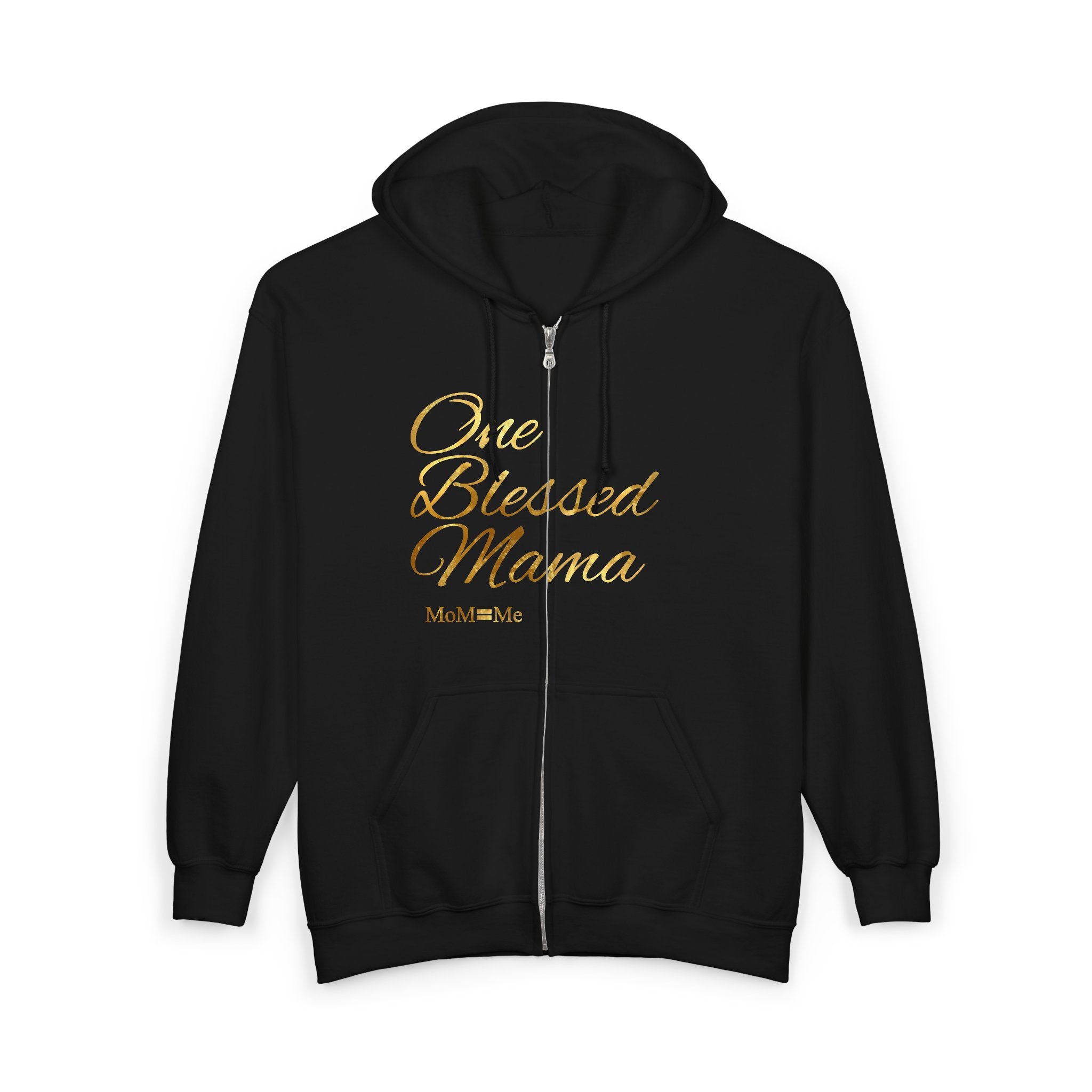 One Blessed Mama – Unisex Heavy Blend™ Full Zip Hooded Sweatshirt
