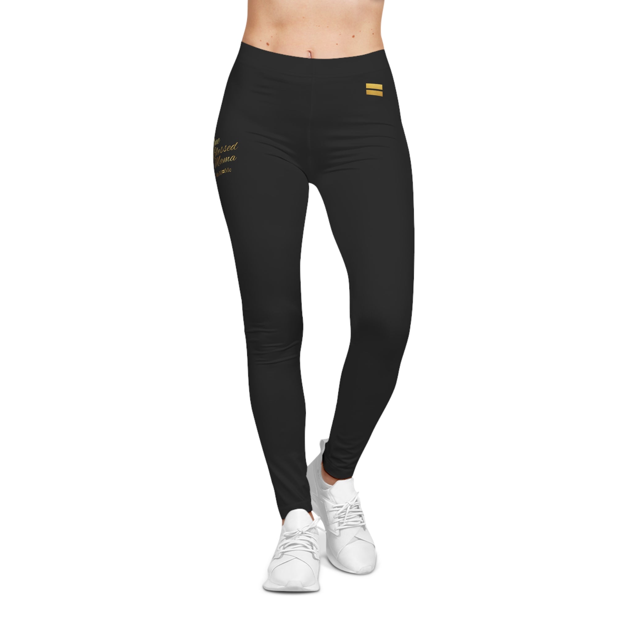 One Blessed Mama – Women’s Casual Leggings (AOP)