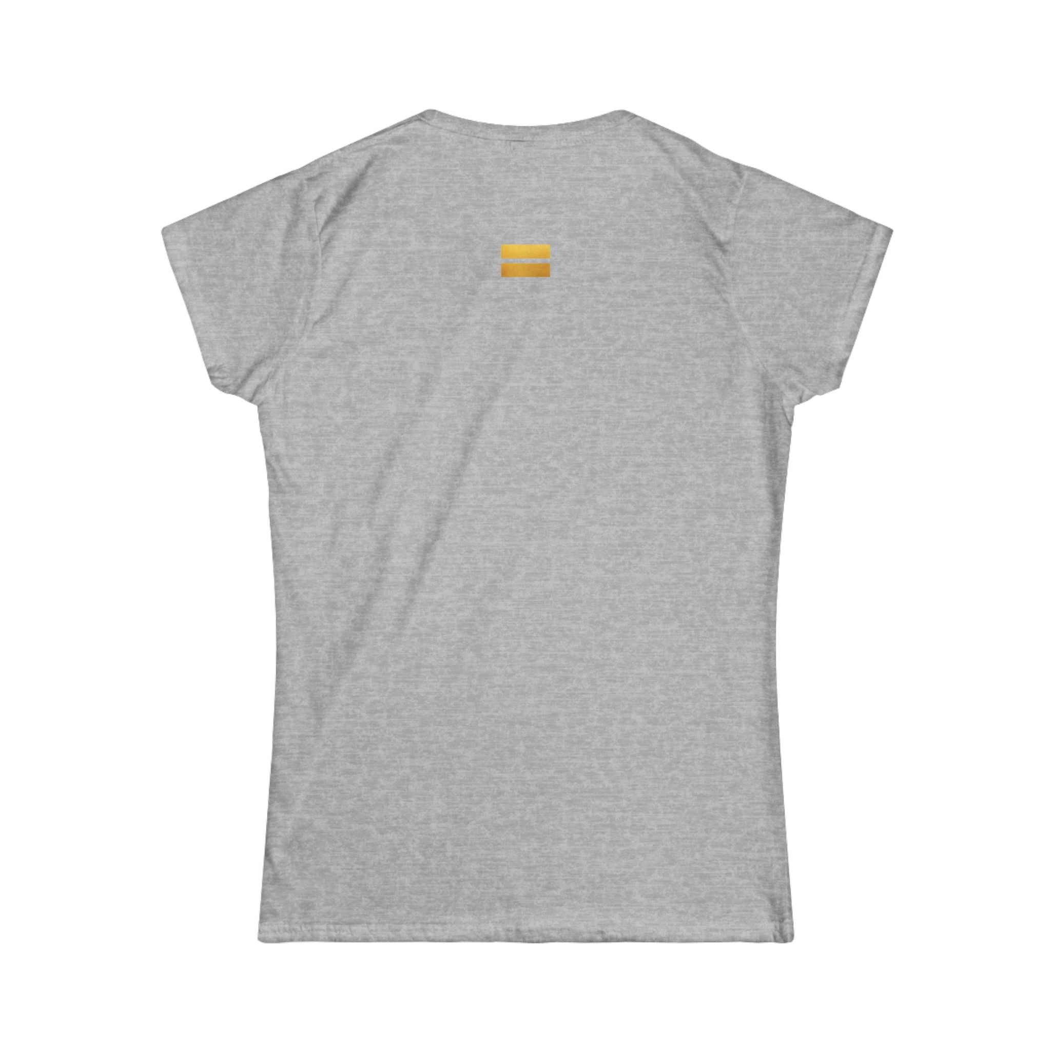MoM=Me™ Women’s Softstyle Tee — “Not All Heroes Wear Capes”