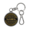 MoM = Me Signature Keyring Tag