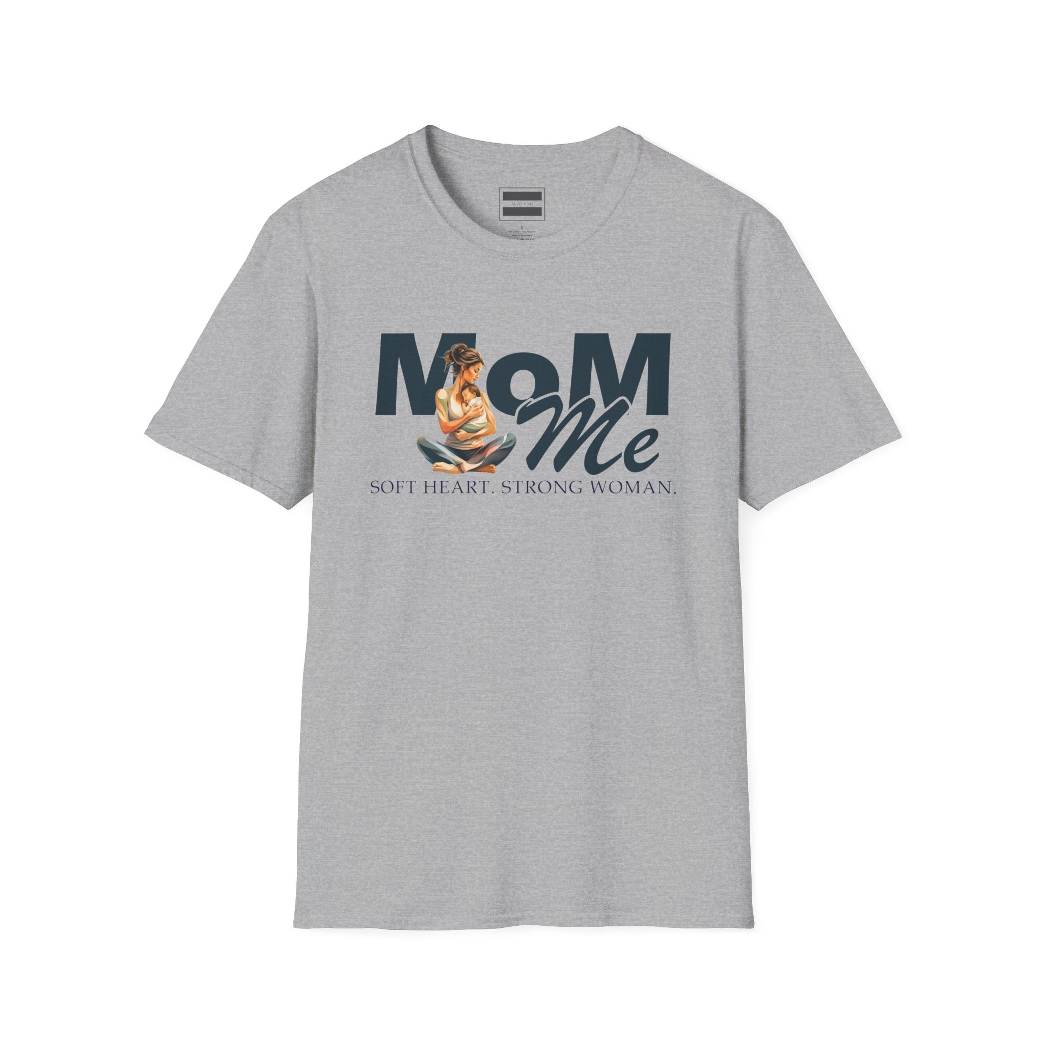 MoM=Me “Soft Heart. Strong Woman Softstyle T-Shirt