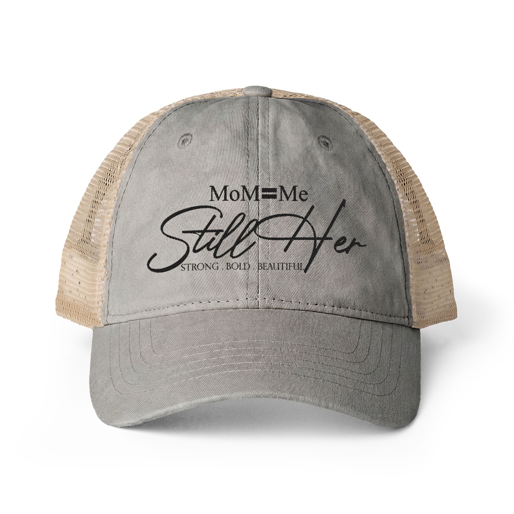 MoM = Me “Still Her” Luxe Washed Mesh Cap Women's