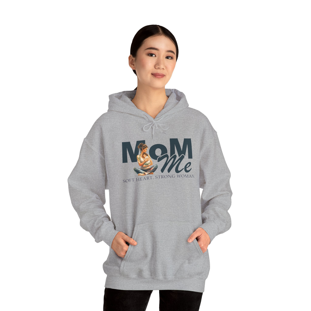 MoM=Me Unisex Heavy Blend™ Hooded Sweatshirt – Soft Heart. Strong Woman.