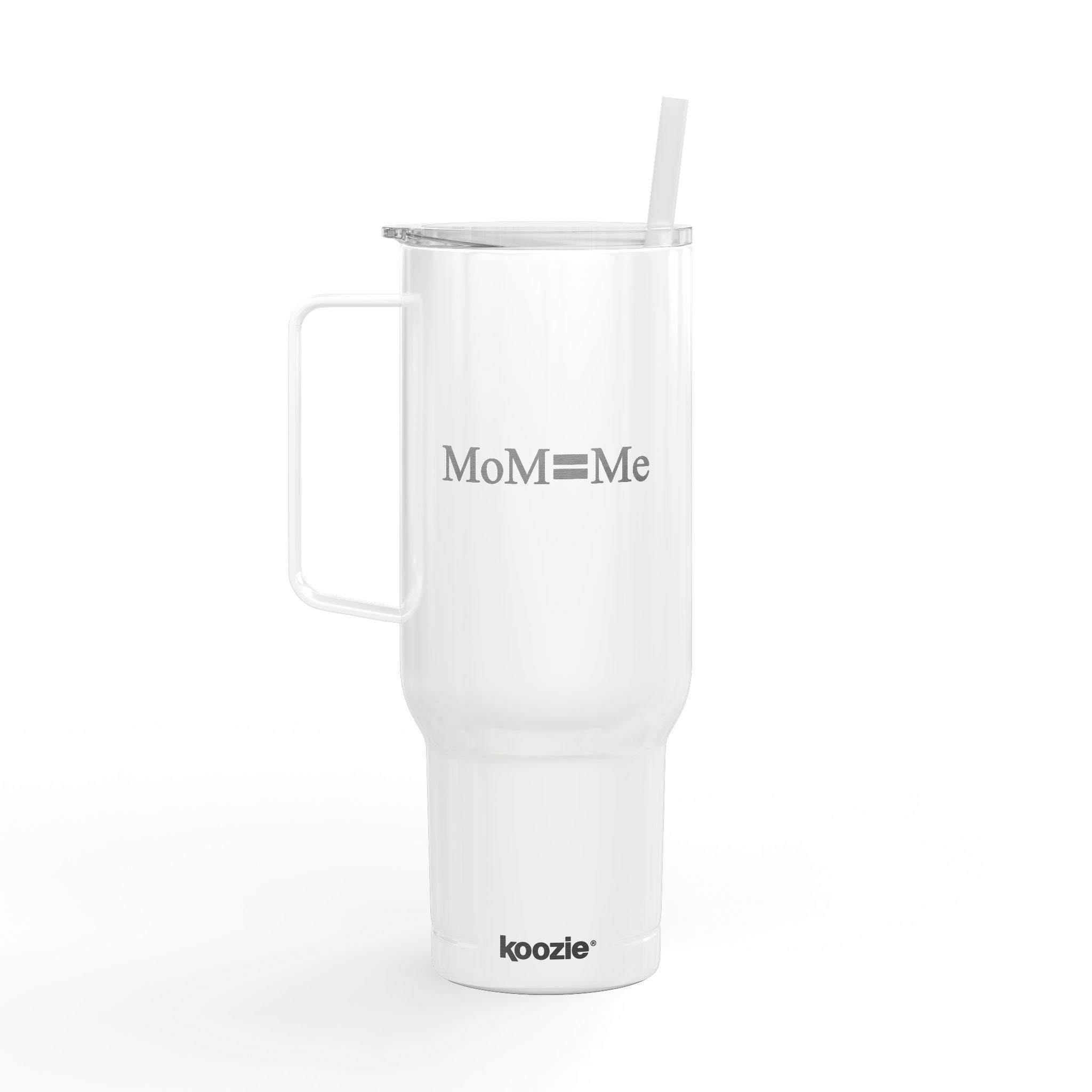 MoM = Me Signature Insulated Tumbler with Lid, 40oz (Engraving)  Because she’s still her — always.