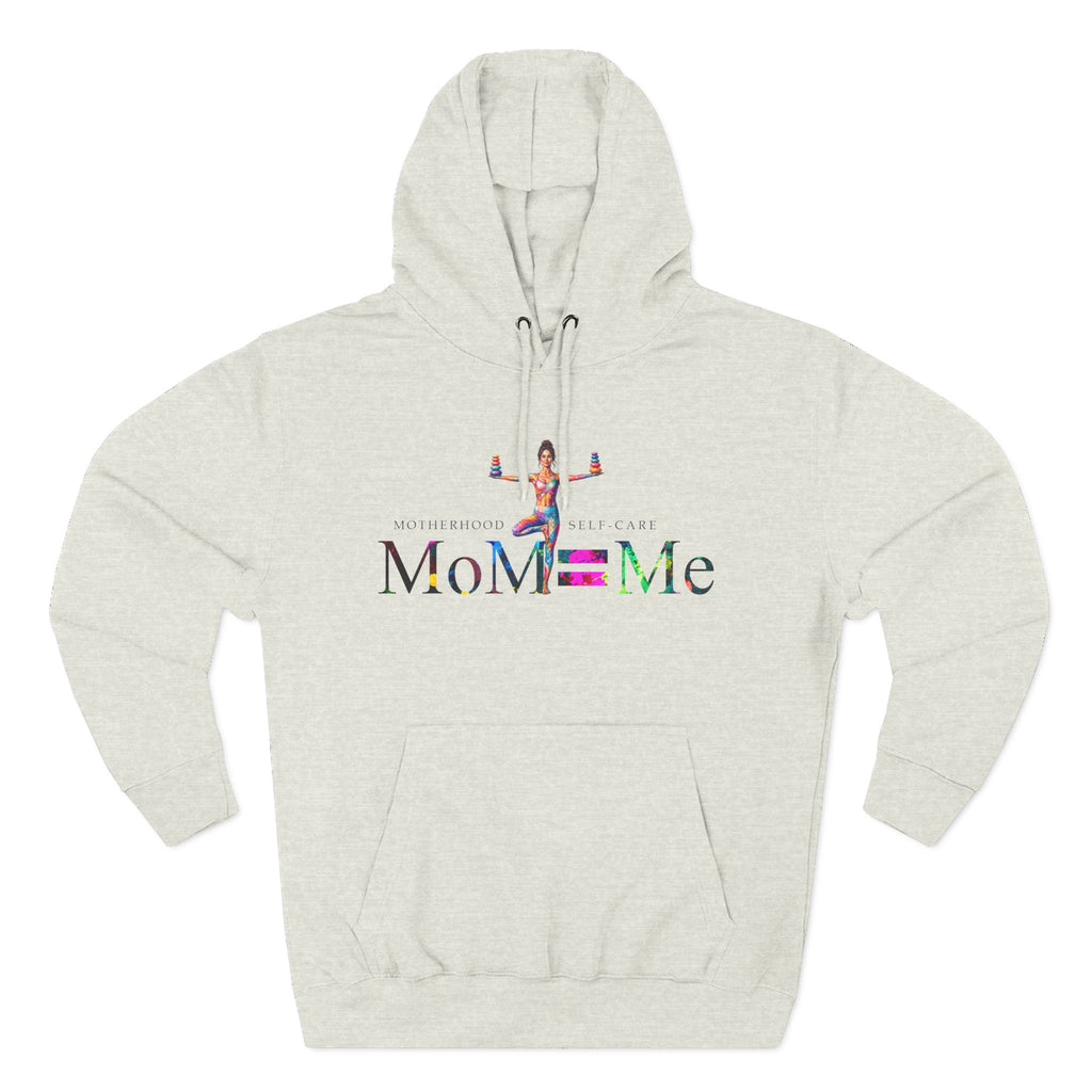 MoM=Me Three-Panel Fleece Hoodie – Motherhood & Self-Care