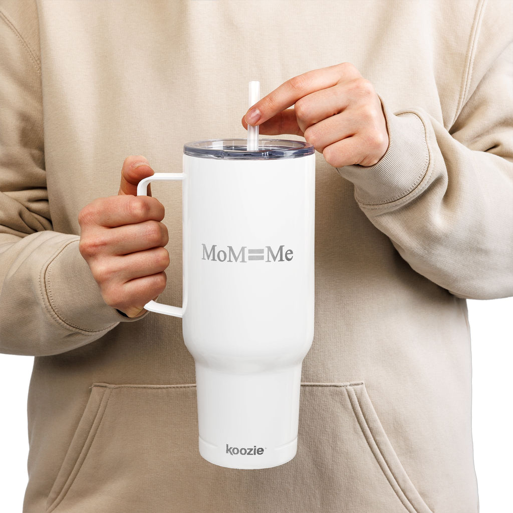 MoM = Me Signature Insulated Tumbler with Lid, 40oz (Engraving)  Because she’s still her — always.