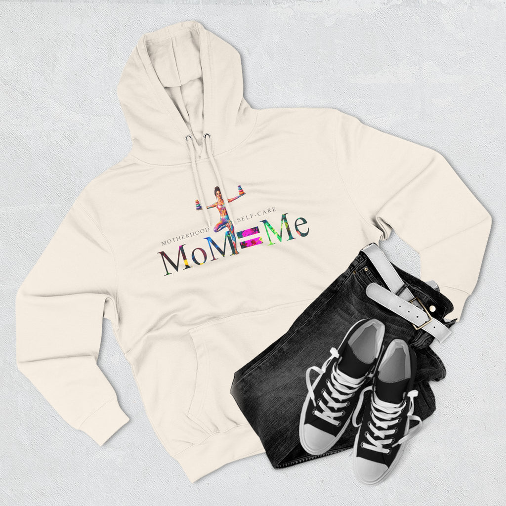 MoM=Me Three-Panel Fleece Hoodie – Motherhood & Self-Care