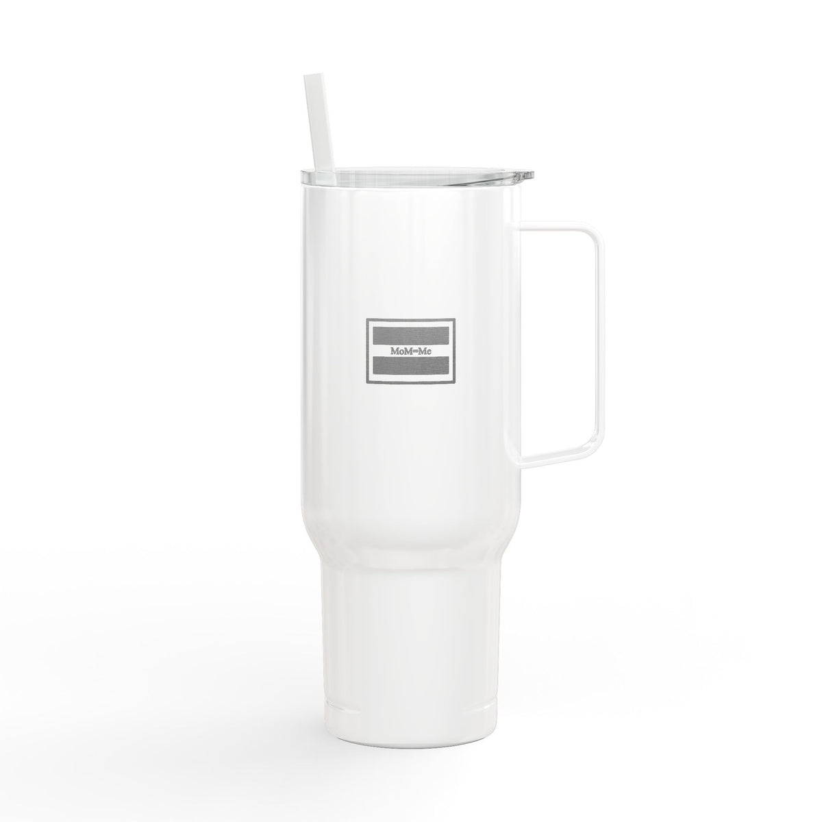 Premium MoM = Me Because she’s still her — always. Signature Insulated Tumbler with Lid, 40oz (Engraving)