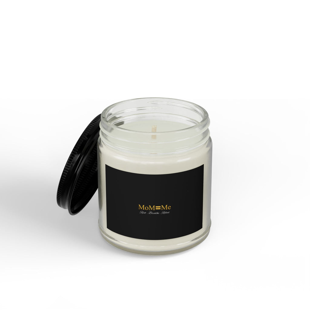 MoM=Me Scented Soy Candle – Vanilla Bean (Amber Jar) Rest. Breathe. Relax.