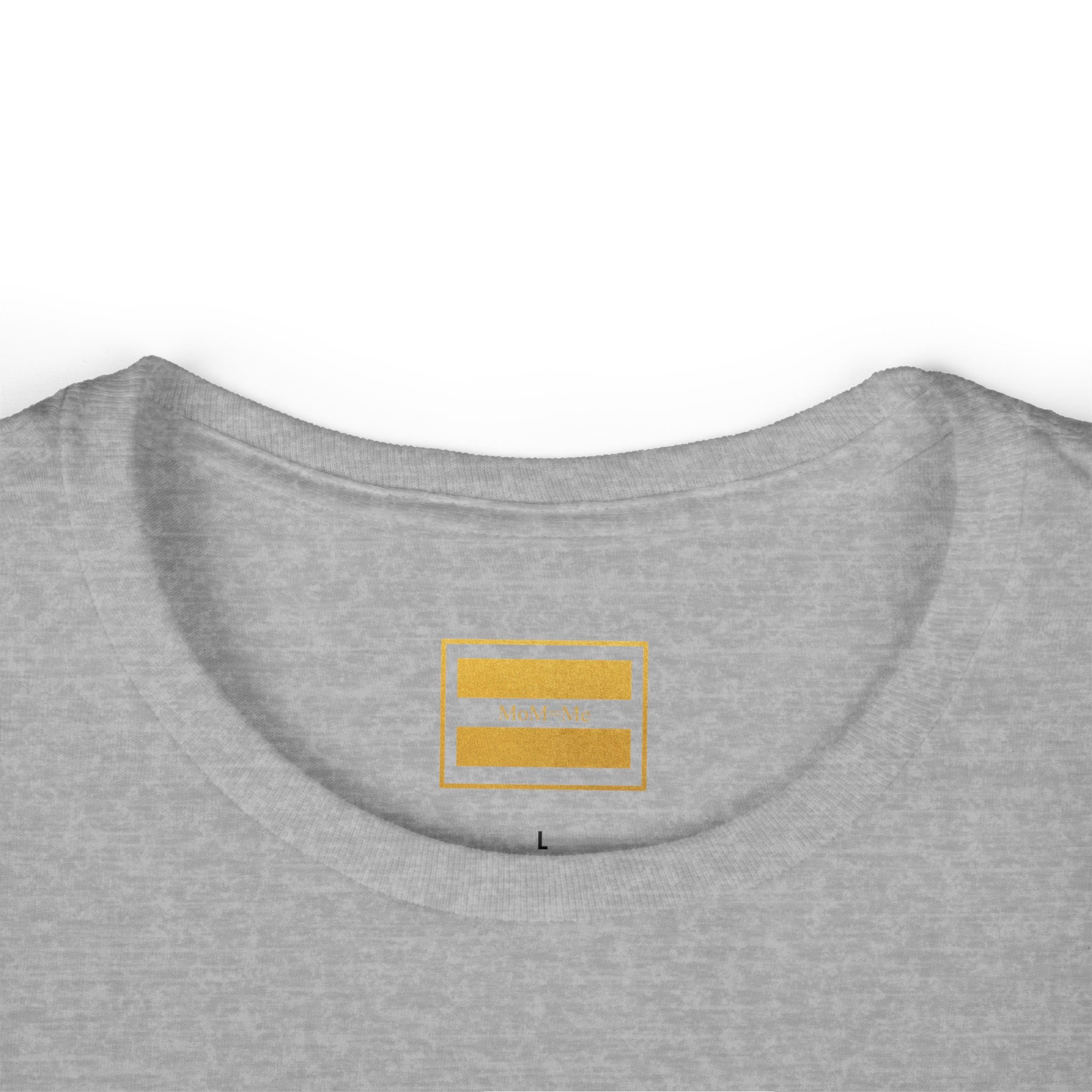 MoM=Me™ Women’s Softstyle Tee — “Not All Heroes Wear Capes”