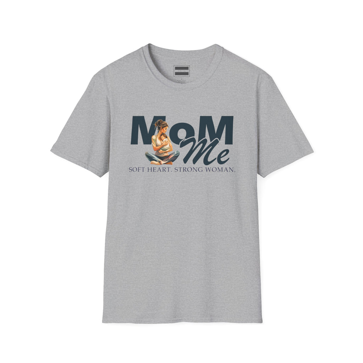 MoM=Me Basic “Soft Heart. Strong Woman Softstyle T-Shirt