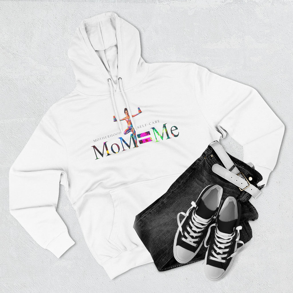 MoM=Me Three-Panel Fleece Hoodie – Motherhood & Self-Care