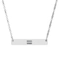 MoM=Me Premium Horizontal Bar Necklace