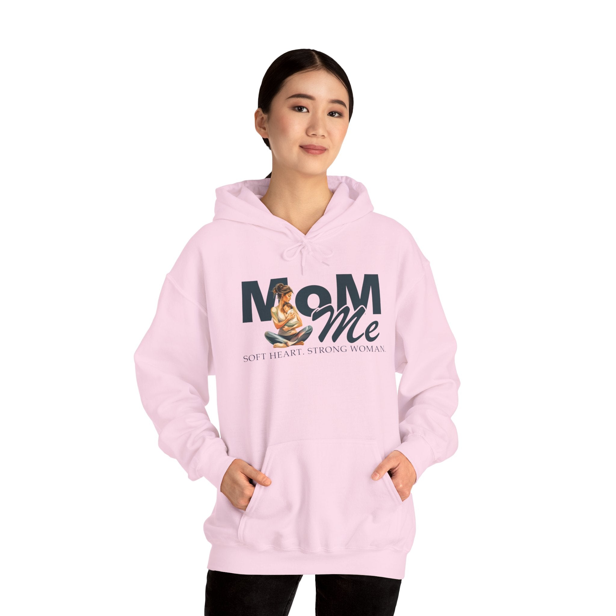 MoM=Me Unisex Heavy Blend™ Hooded Sweatshirt – Soft Heart. Strong Woman.