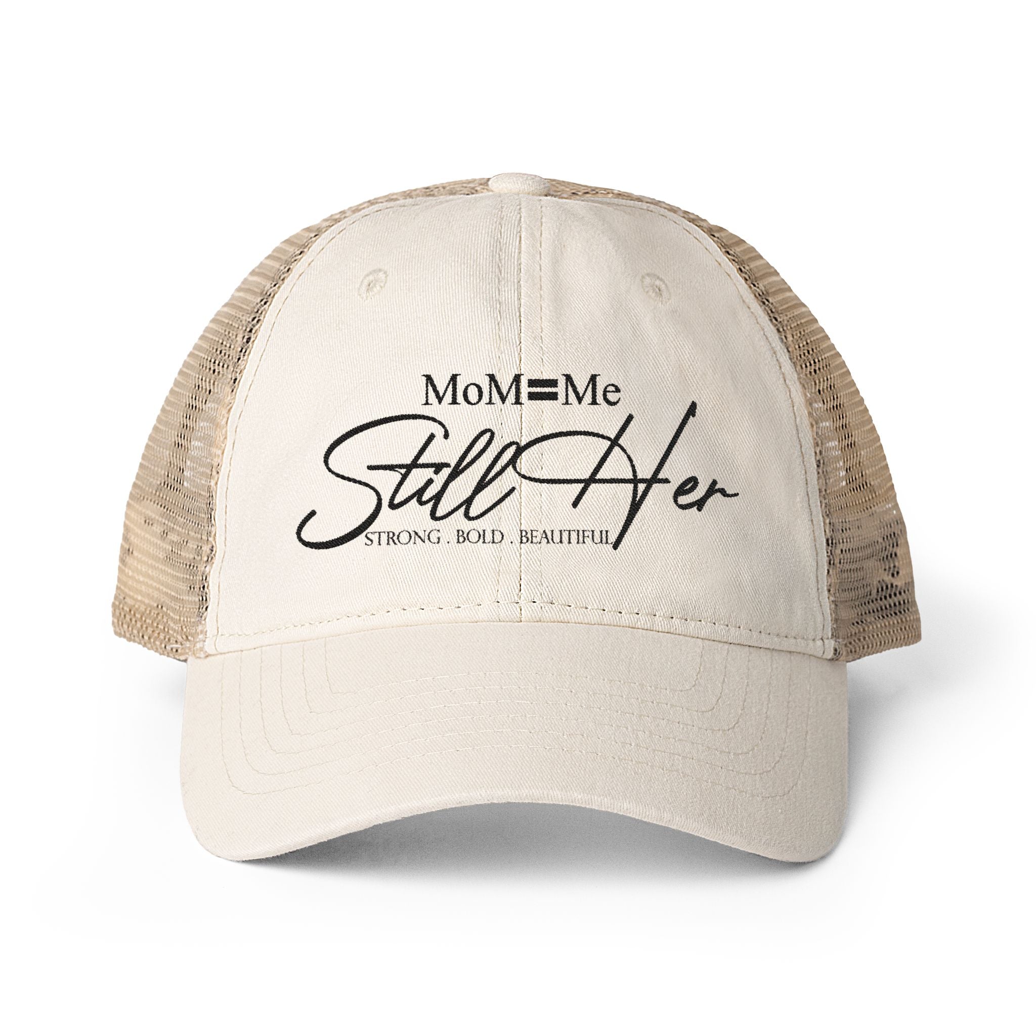 MoM = Me “Still Her” Luxe Washed Mesh Cap Women's