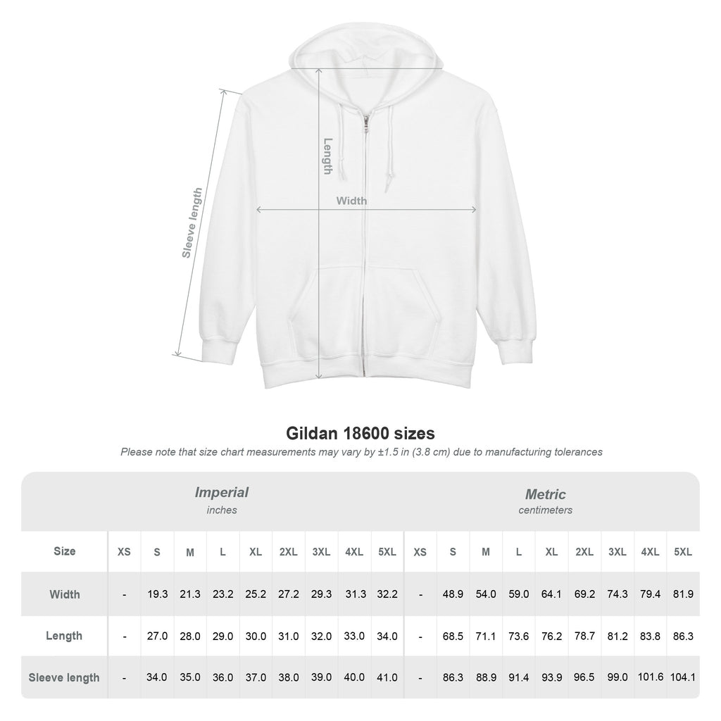 One Blessed Mama – Unisex Heavy Blend™ Full Zip Hooded Sweatshirt
