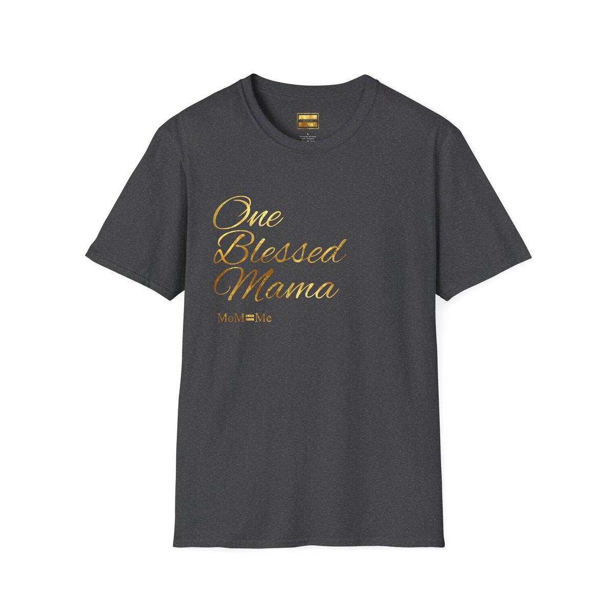 MoM=Me Basic One Blessed Mama – Women’s Softstyle T-Shirt