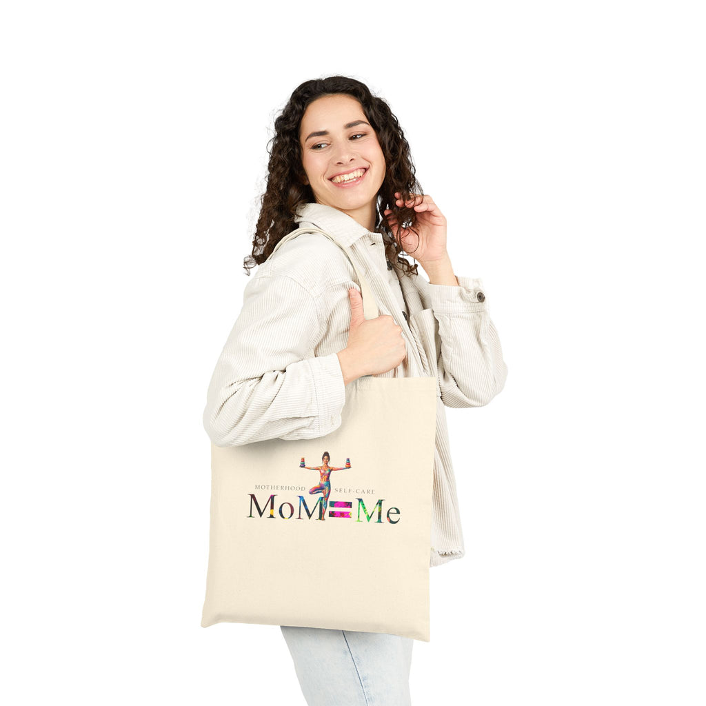 MoM=Me Cotton Canvas Tote Bag – Motherhood & Self-Care