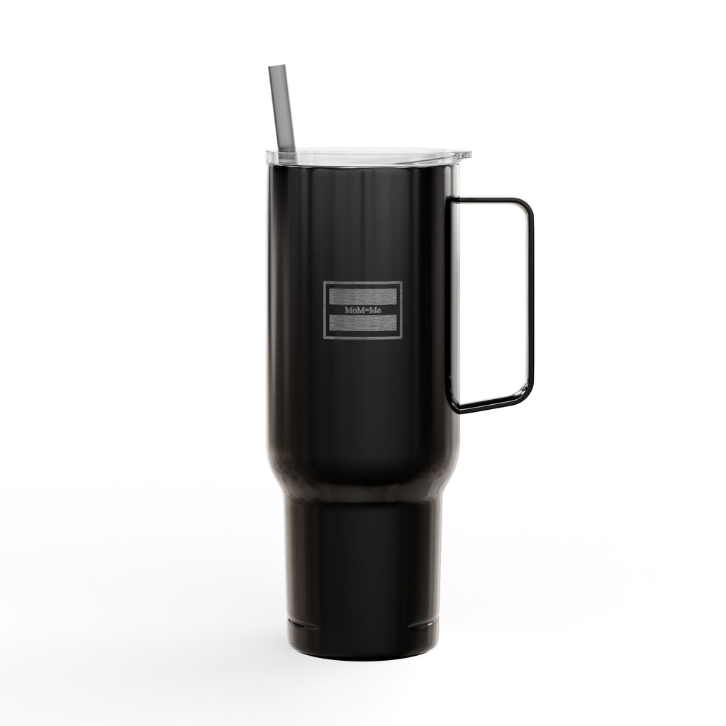 MoM = Me Signature Insulated Tumbler with Lid, 40oz (Engraving)  Because she’s still her — always.