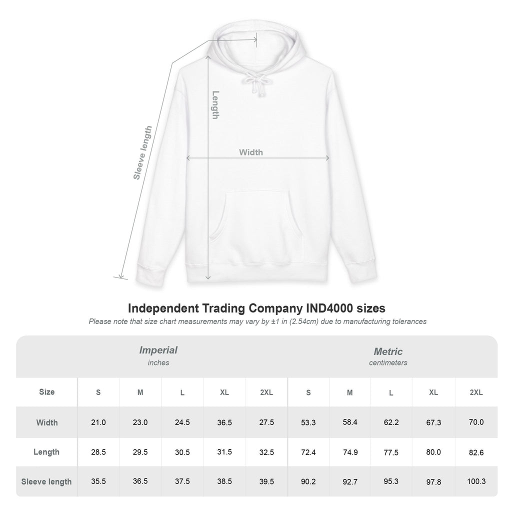 MoM = Me “Braver, Stronger and Tougher” Unisex Heavyweight Hooded Sweatshirt