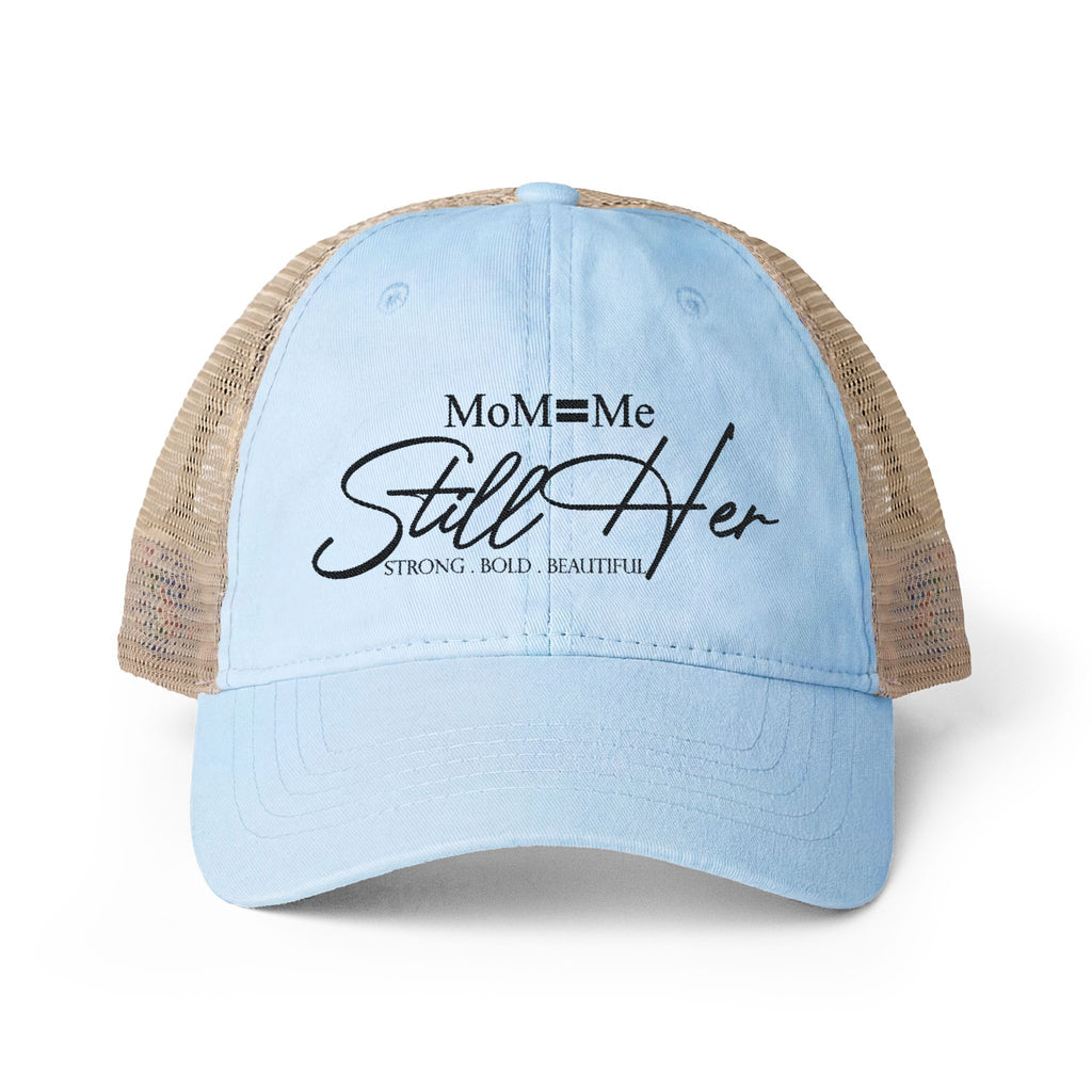 MoM = Me “Still Her” Luxe Washed Mesh Cap Women's
