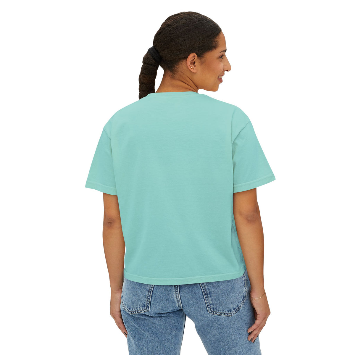 MoM = Me Basic "Mom First. Me Always." Boxy Tee
