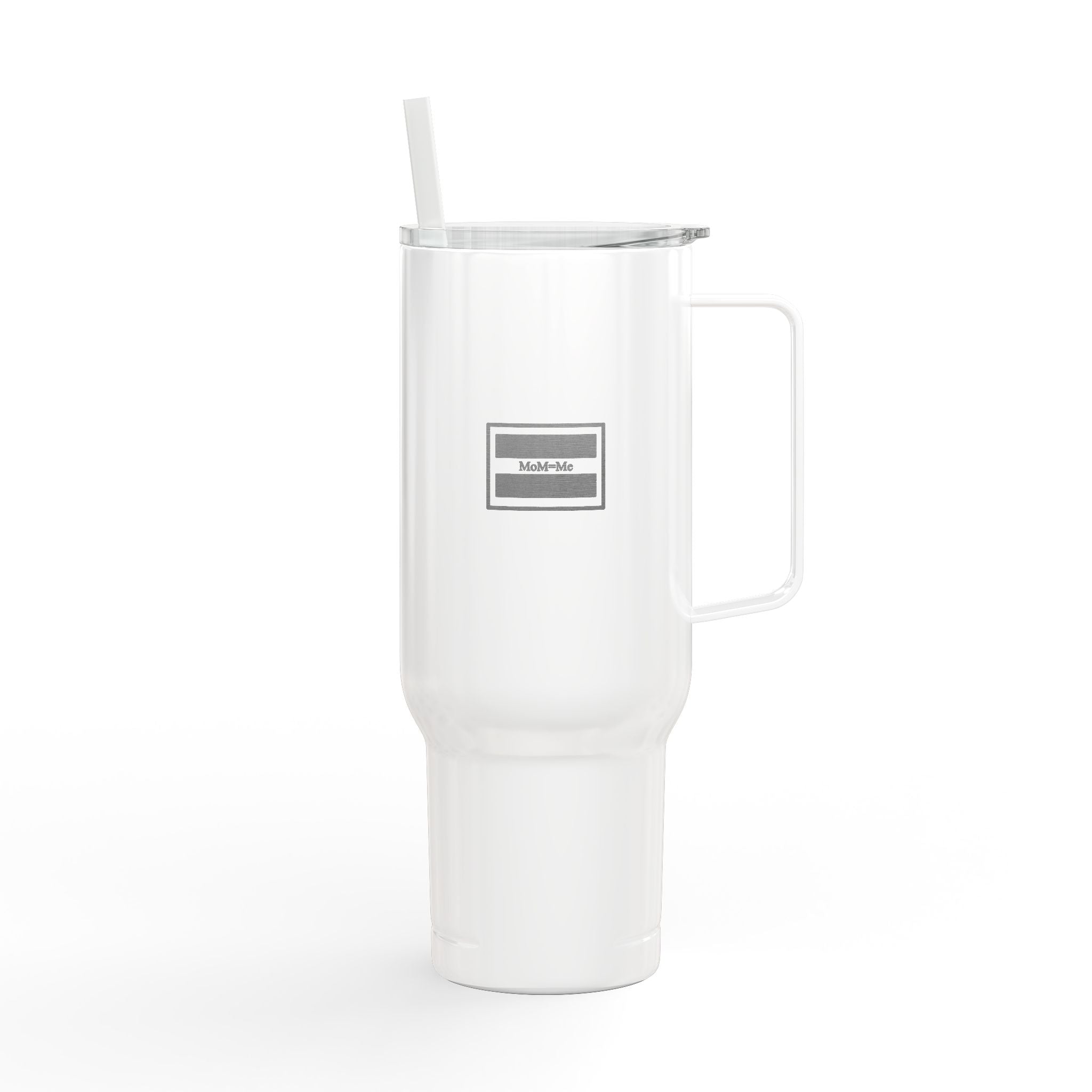 MoM = Me Signature Insulated Tumbler with Lid, 40oz (Engraving)  Because she’s still her — always.