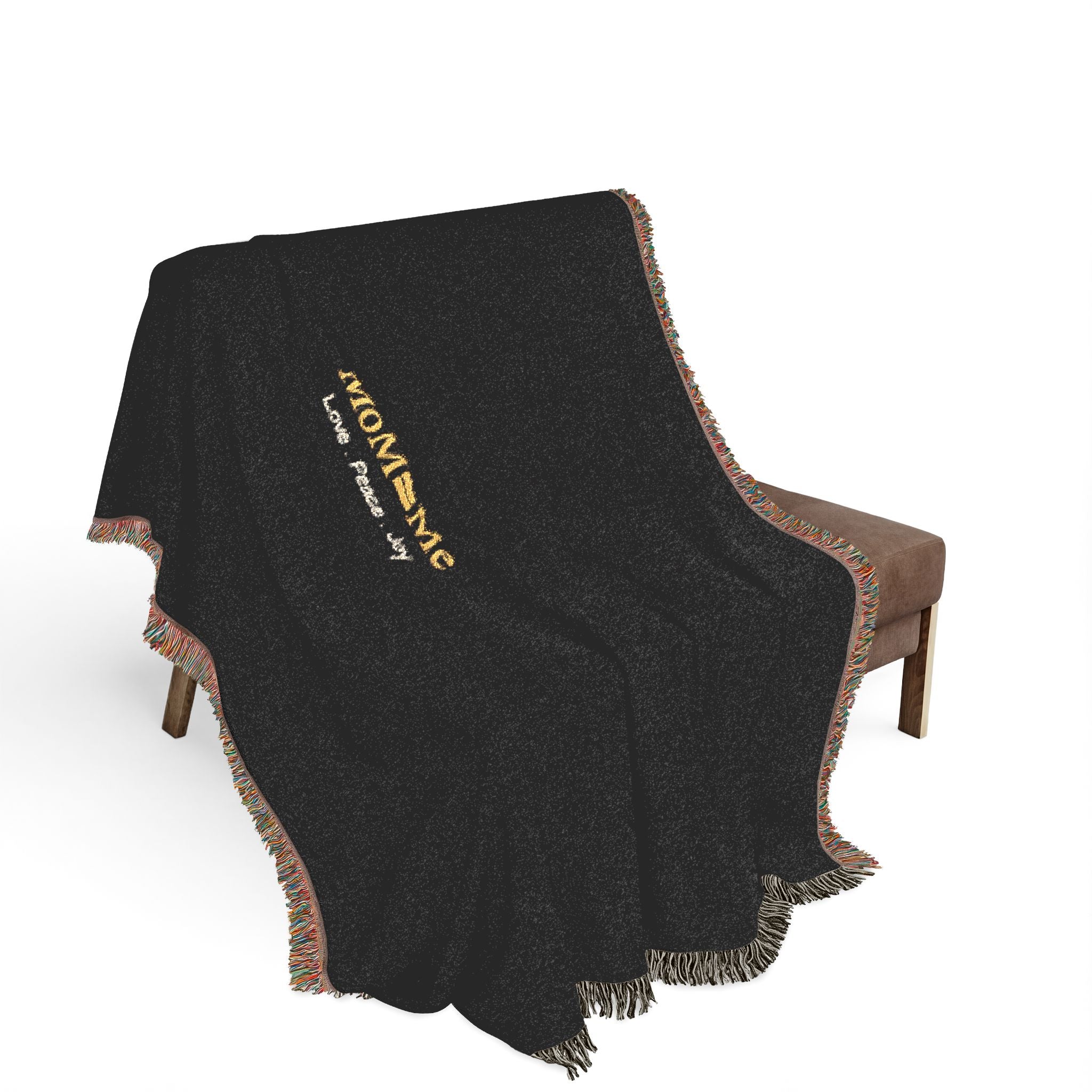 MoM=Me Woven Blanket Love. Peace. Joy.