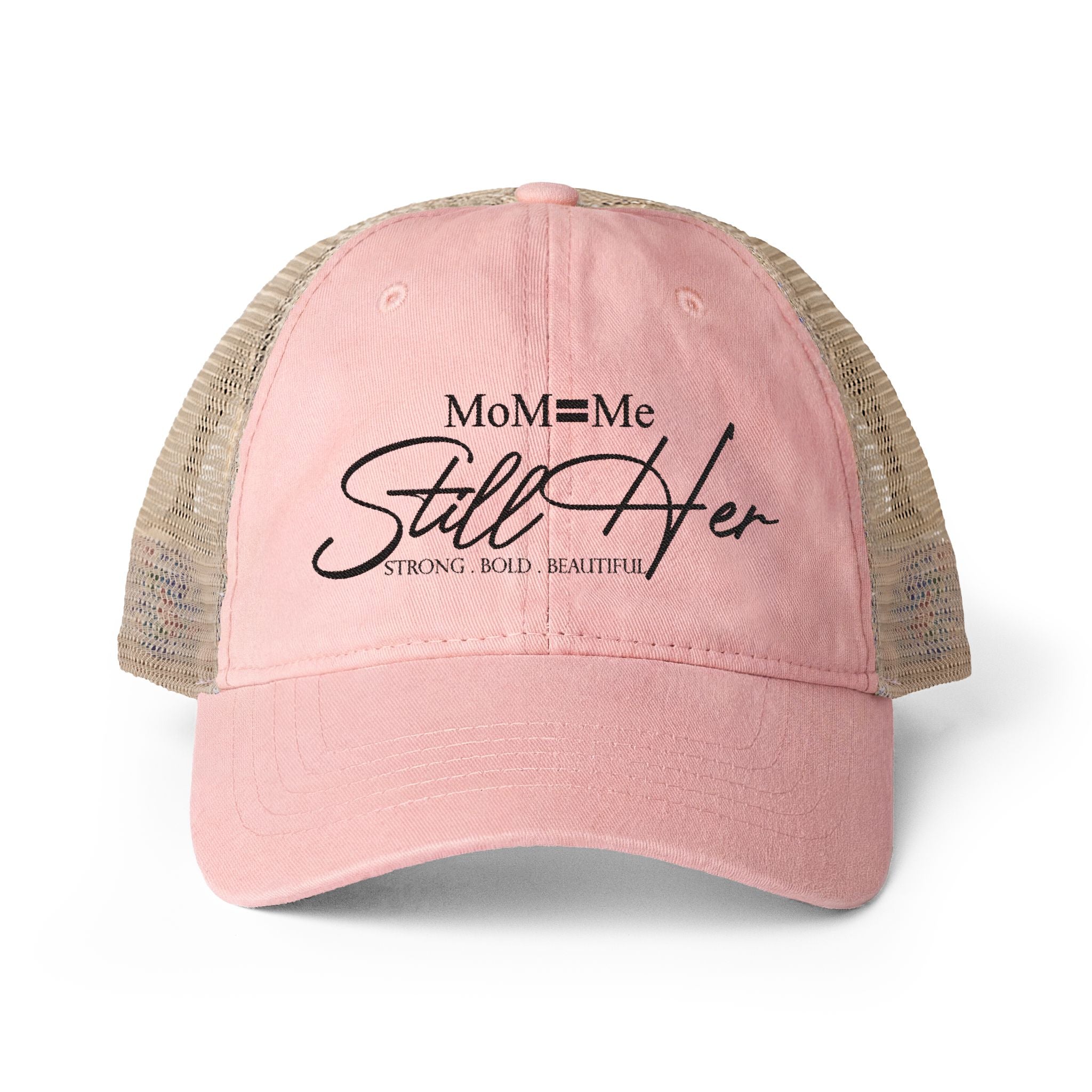 MoM = Me “Still Her” Luxe Washed Mesh Cap Women's