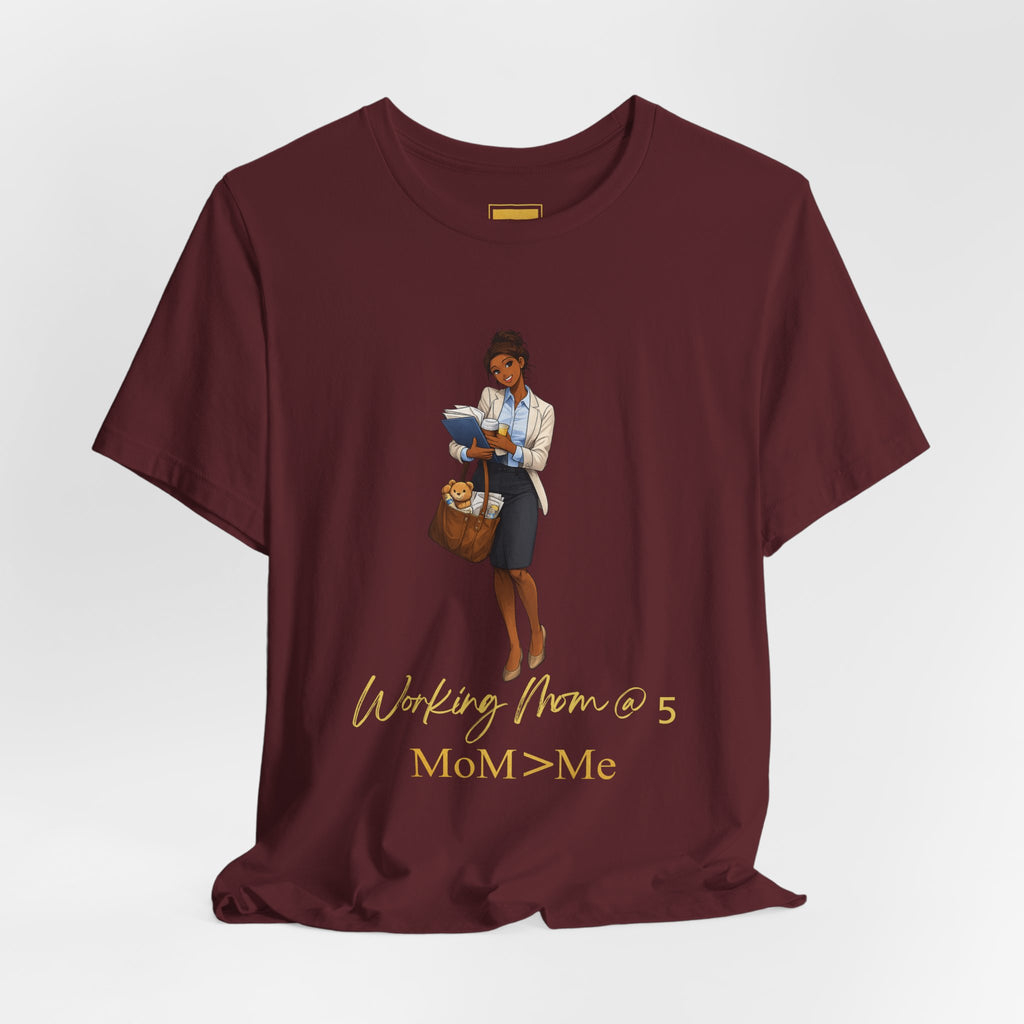 MoM=Me Premium Jersey Short Sleeve Tee