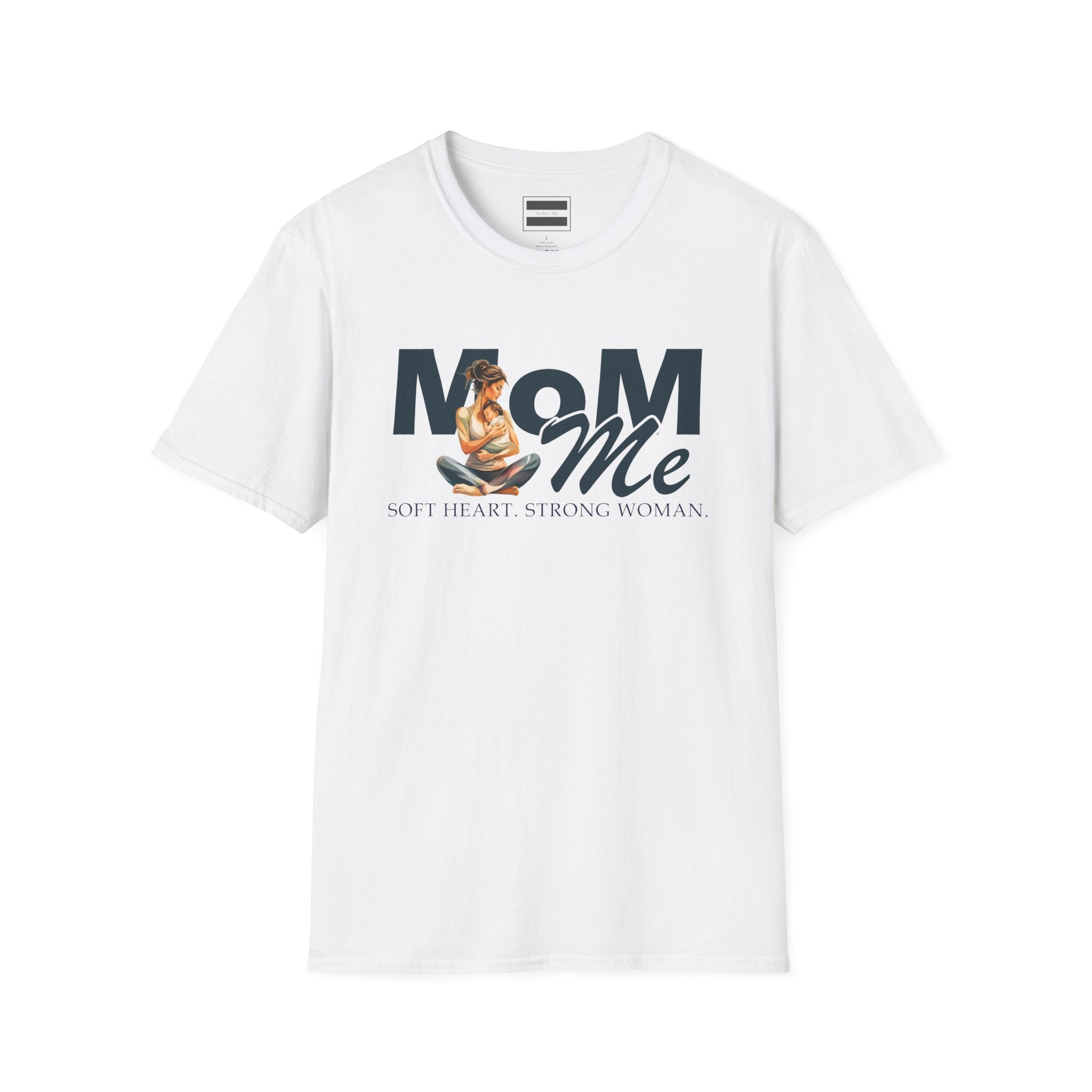 MoM=Me “Soft Heart. Strong Woman Softstyle T-Shirt