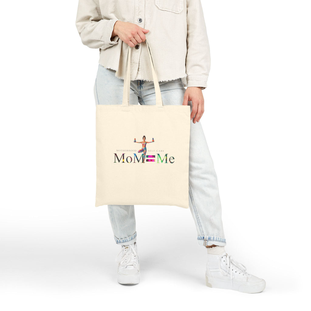 MoM=Me Cotton Canvas Tote Bag – Motherhood & Self-Care