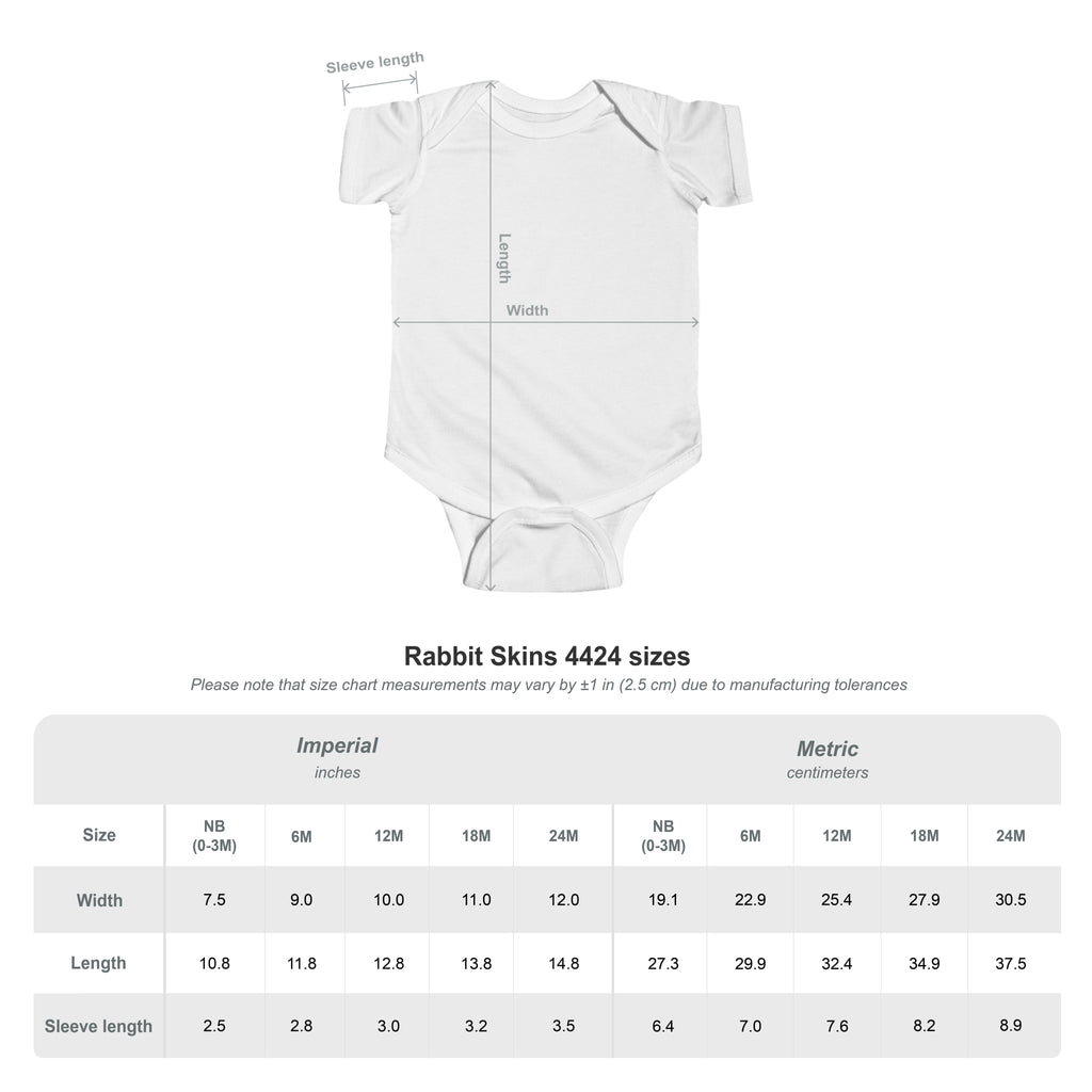 MoM=Me Infant Fine Jersey Bodysuit