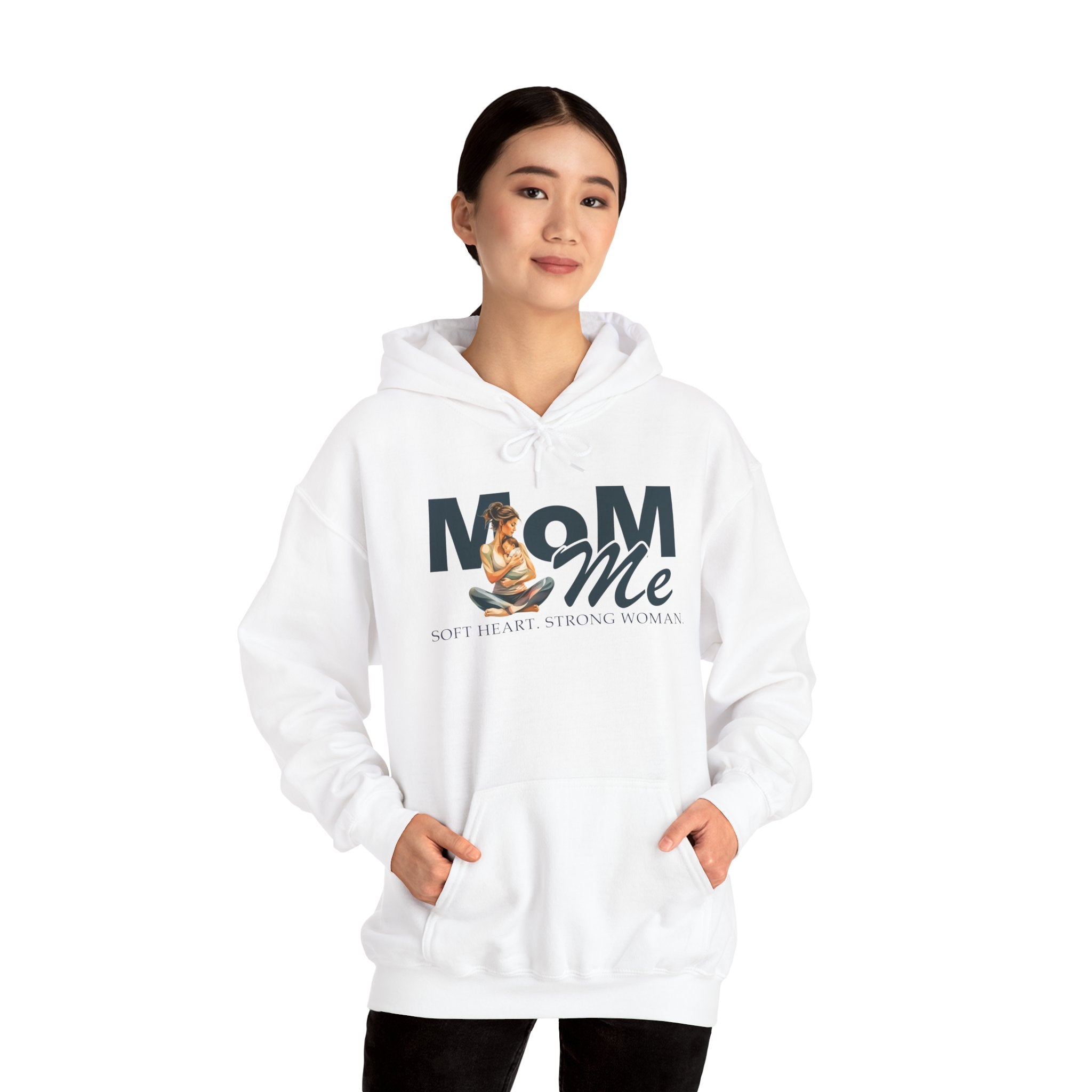 MoM=Me Unisex Heavy Blend™ Hooded Sweatshirt – Soft Heart. Strong Woman.