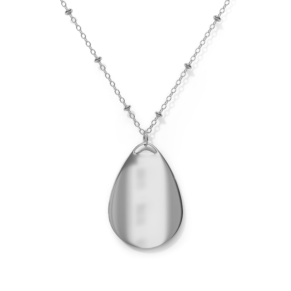 One Blessed Mama Oval Necklace