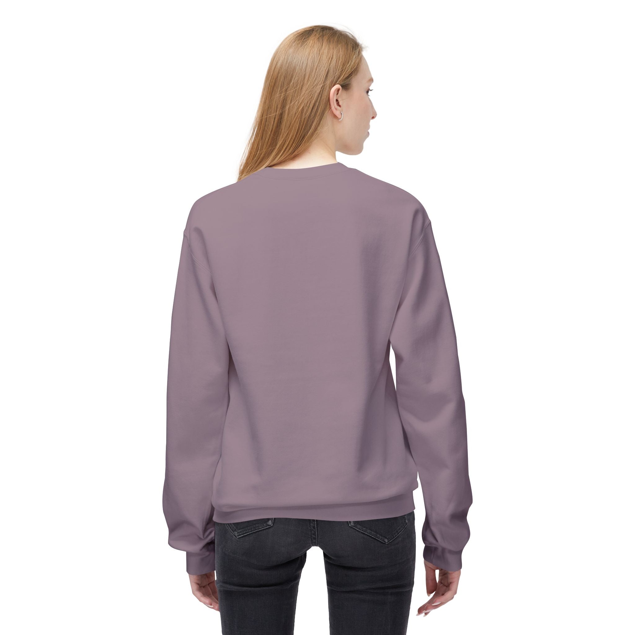 MoM < Me Unisex Midweight Softstyle Fleece Crewneck Sweatshirt