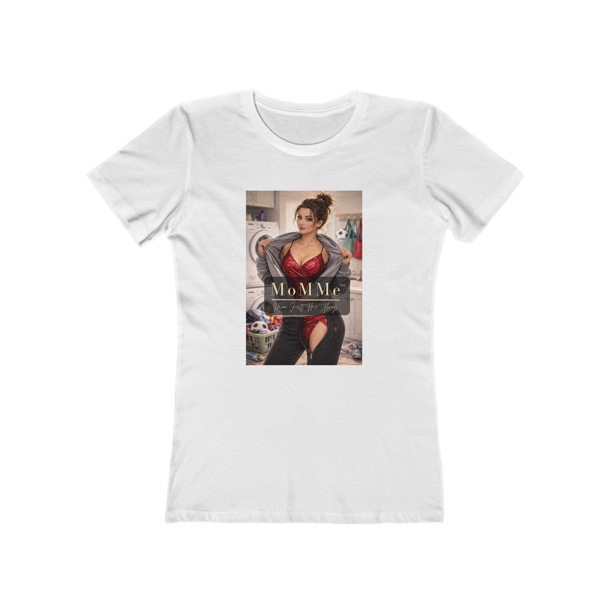 MoM=Me Premium Boyfriend Tee for Women
