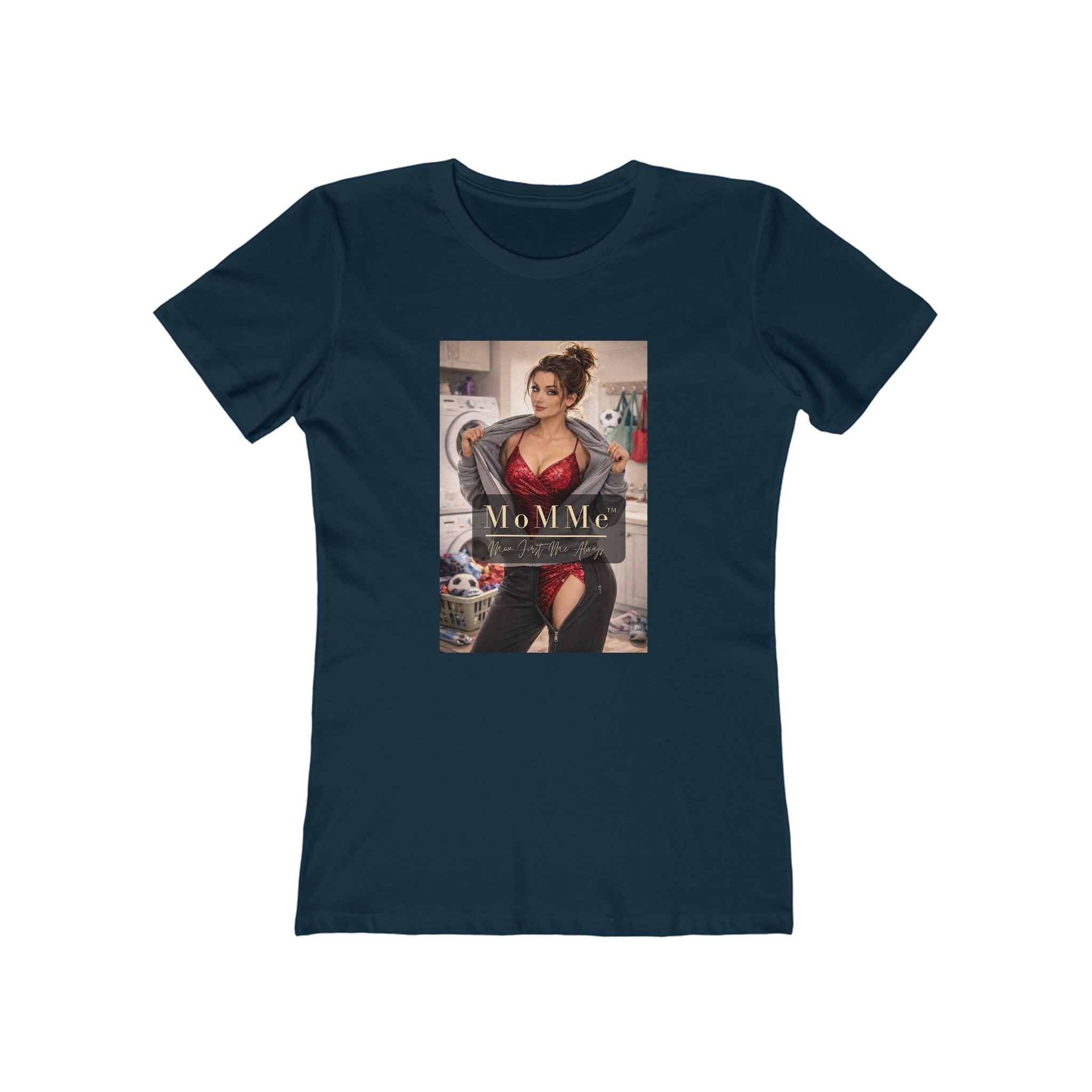 MoM=Me Premium Boyfriend Tee for Women