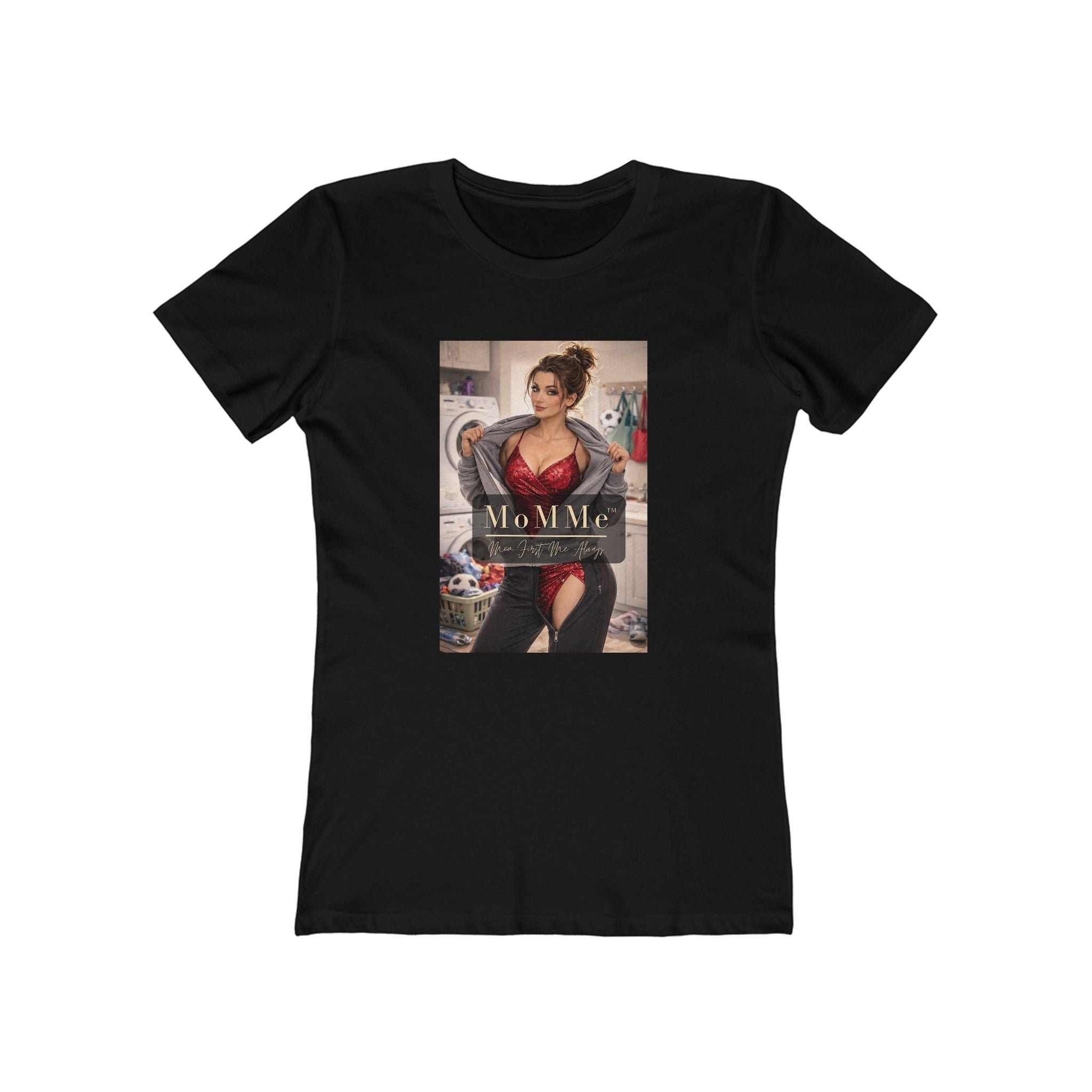 MoM=Me Premium Boyfriend Tee for Women