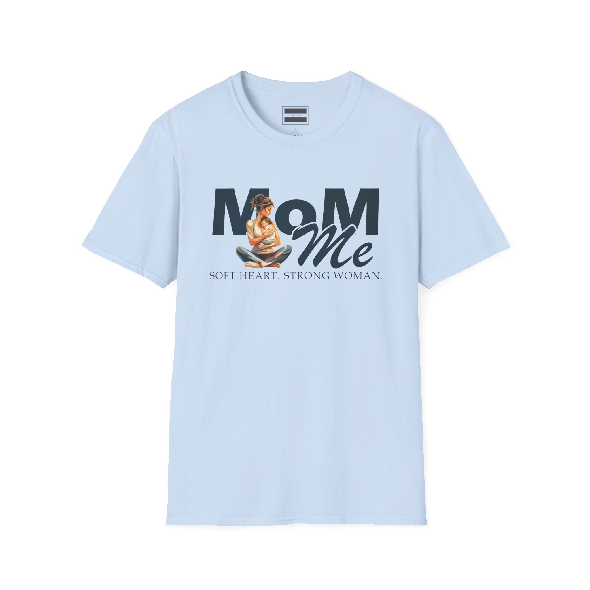 MoM=Me “Soft Heart. Strong Woman Softstyle T-Shirt