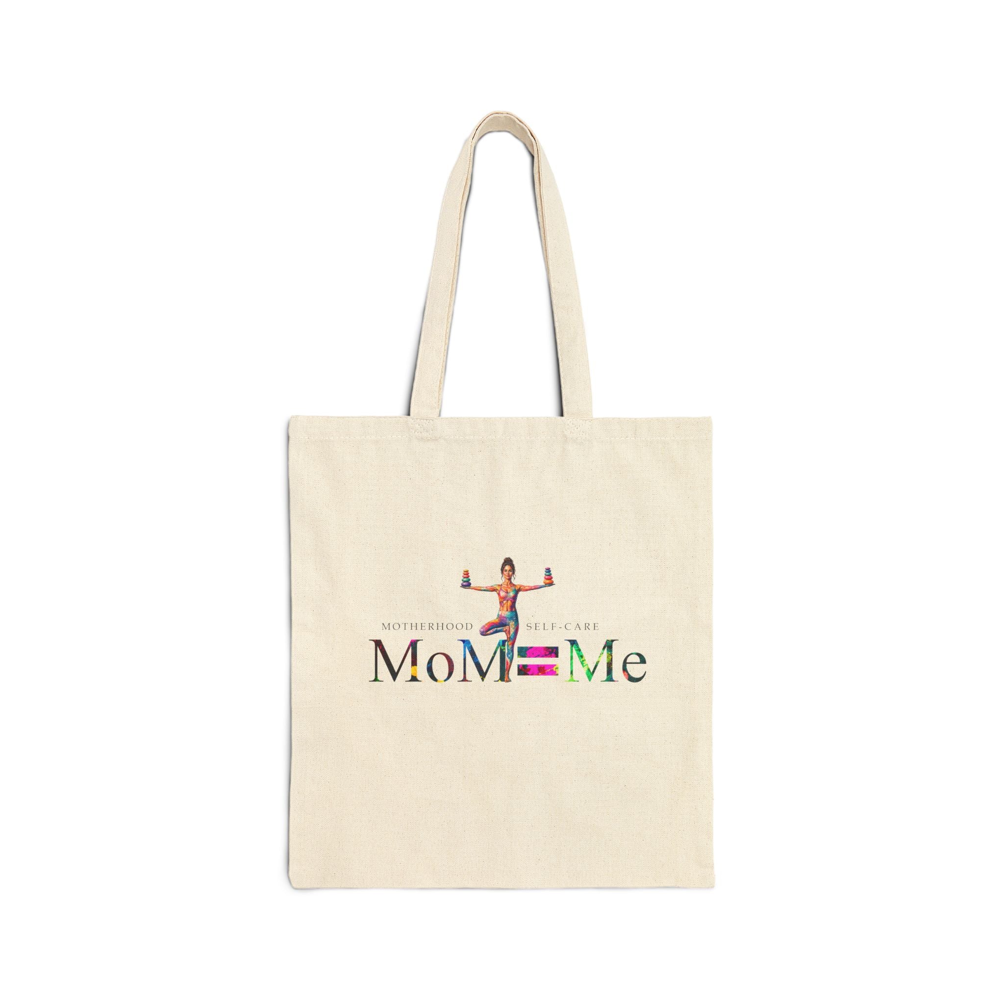 MoM=Me Cotton Canvas Tote Bag – Motherhood & Self-Care