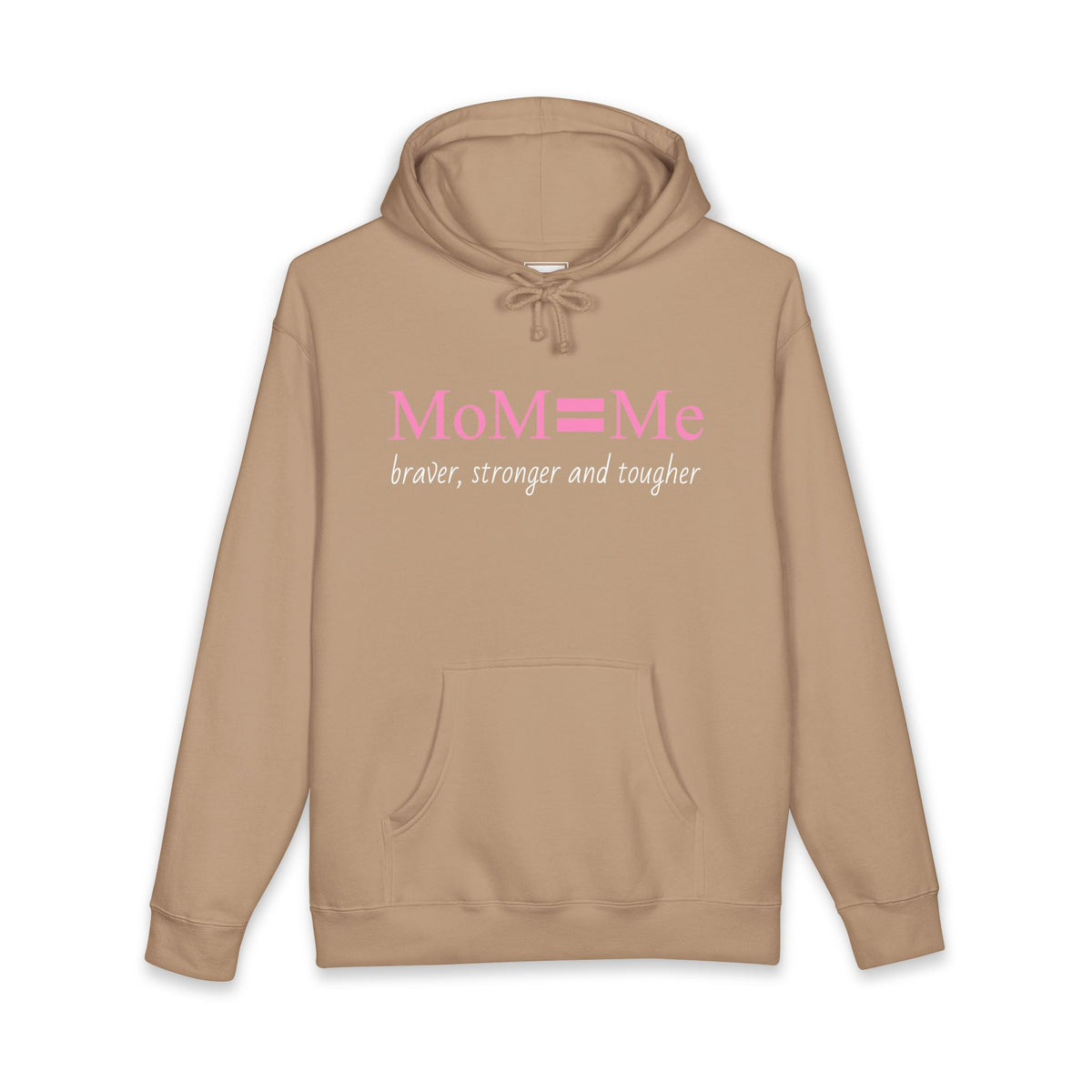 Luxury MoM = Me “Braver, Stronger and Tougher” Unisex Heavyweight Hooded Sweatshirt