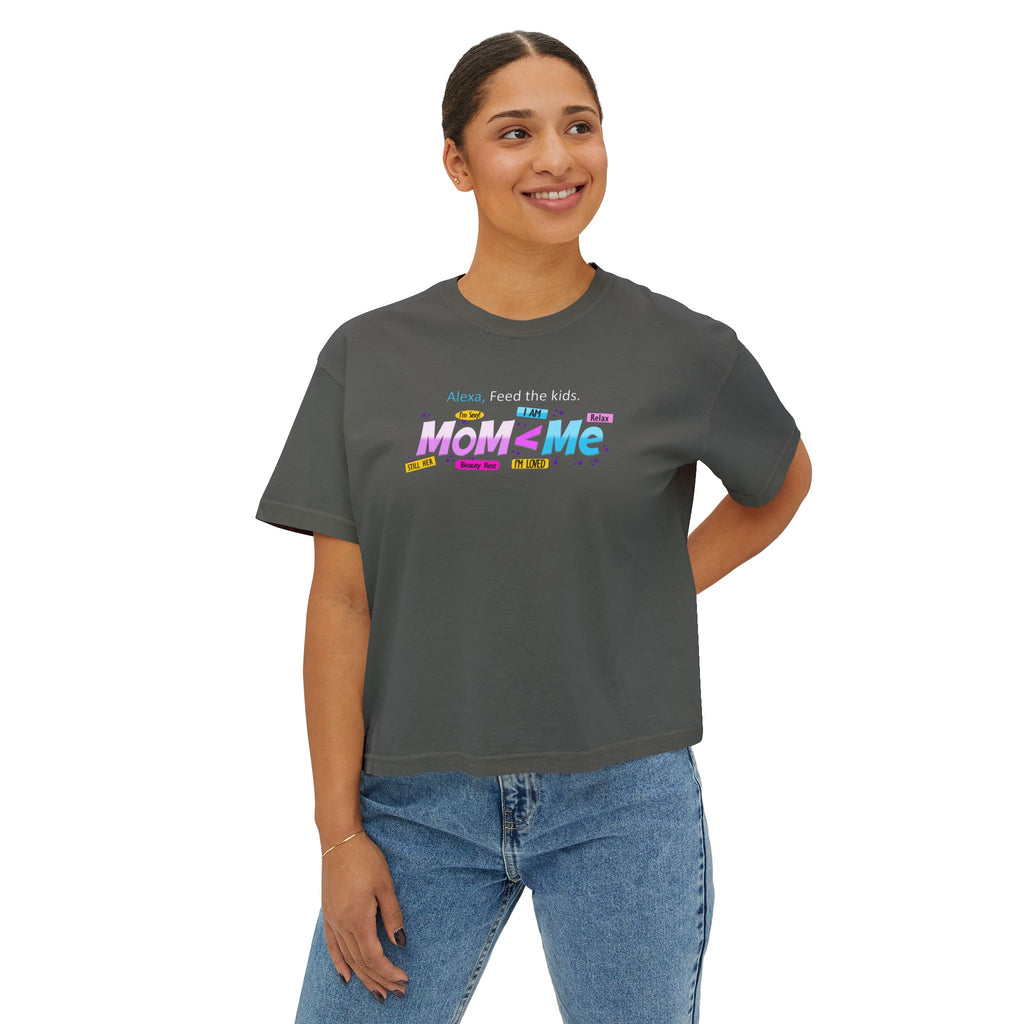 MoM=Me Premium Women’s Boxy Tee