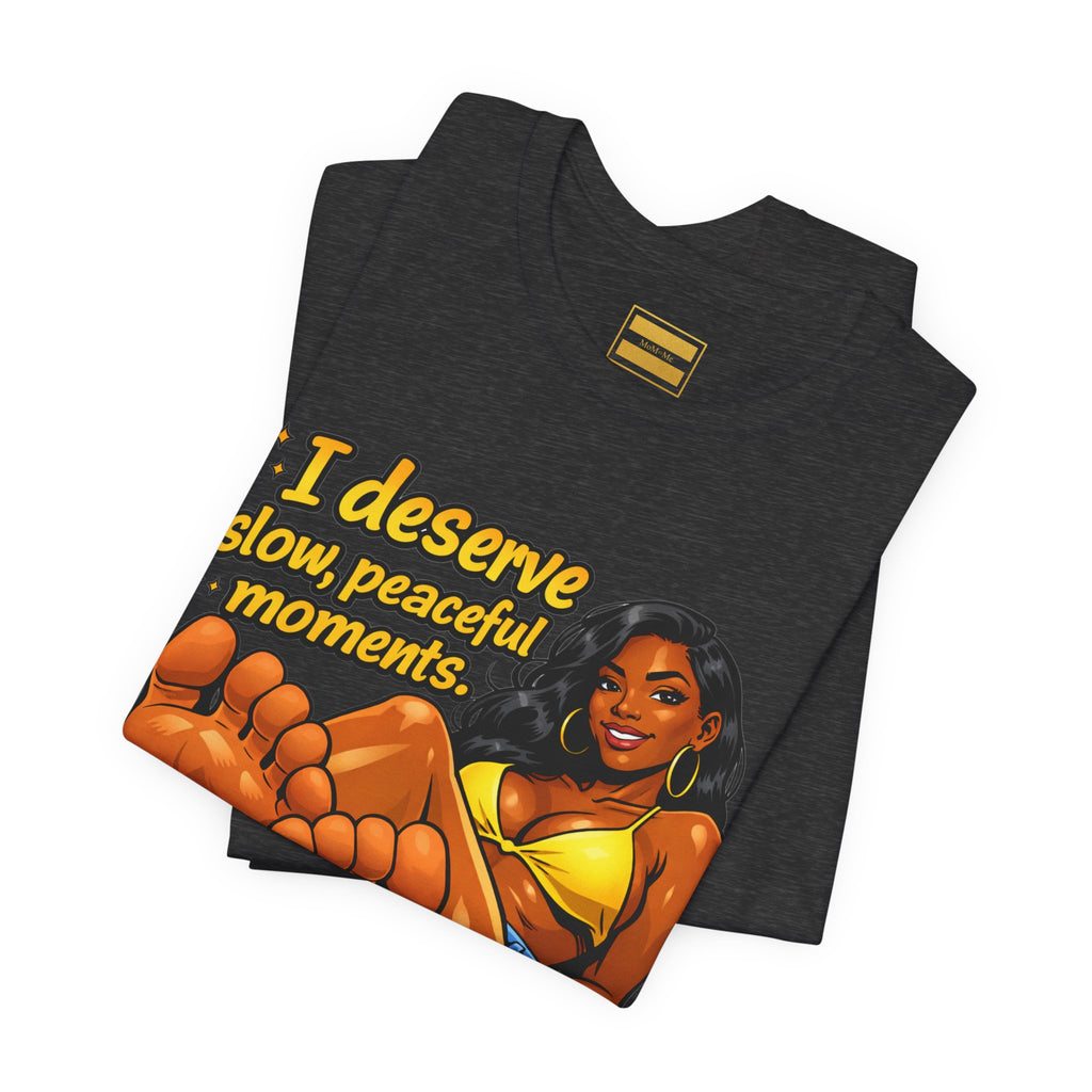 MoM < Me Premium Jersey Short Sleeve Tee