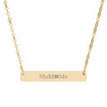 MoM=Me Premium Horizontal Bar Necklace