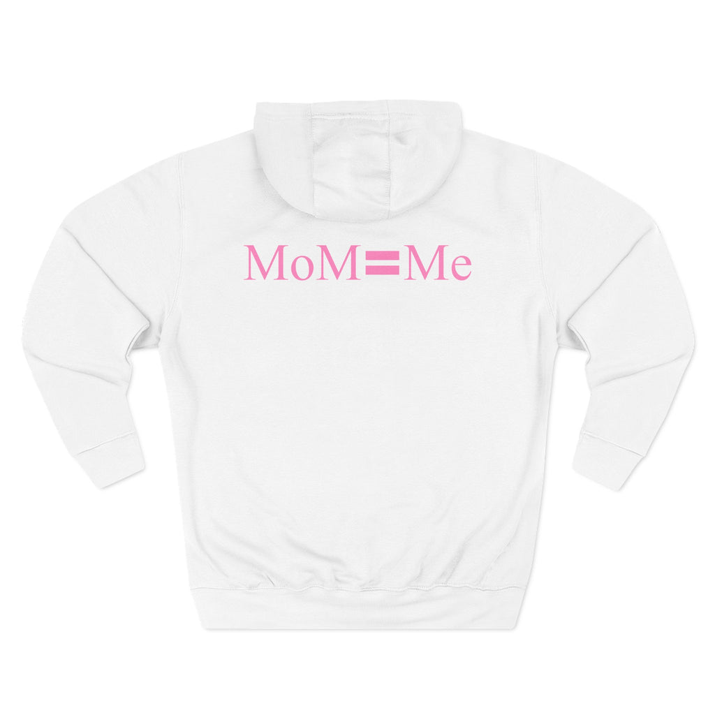 MoM=Me Three-Panel Fleece Hoodie – Motherhood & Self-Care