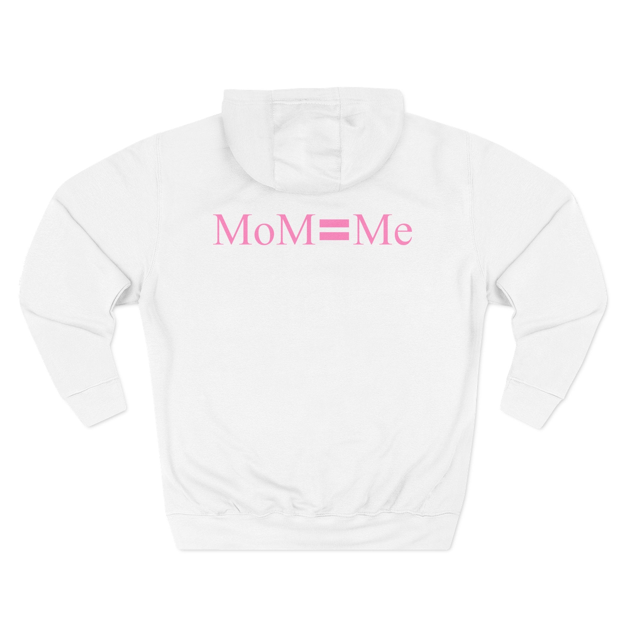 MoM=Me Three-Panel Fleece Hoodie – Motherhood & Self-Care
